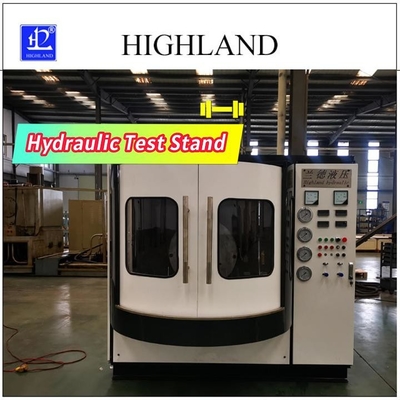 สถานทดสอบไฮดรอลิก 110kw ด้วยอัตราการไหล 450L / นาทีและข้อมูลการตรวจสอบที่ครบถ้วน