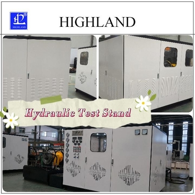 หน่วยทดสอบไฮดรอลิกขนาดเล็ก 110 Kw สําหรับเครื่องขุดที่มีการเชื่อมต่อท่อที่ชัดเจน