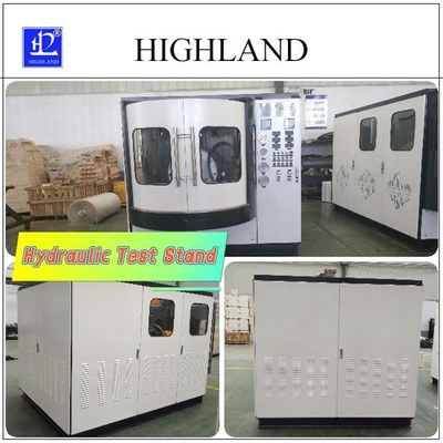 HIGHLAND โครงสร้างคอมแพคต์ ฐานทดสอบไฮดรอลิก 380 ลิตร/นาที อัตราการไหลของ 1 ปี การรับประกัน