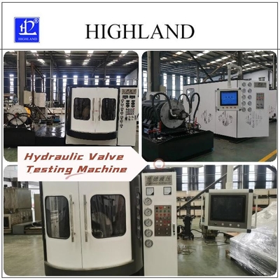 380L / นาที การปรับปรุงเบนจ์ทดสอบวาล์วไฮดรอลิกสําหรับเครื่องขุดที่มีระดับการบูรณาการสูง
