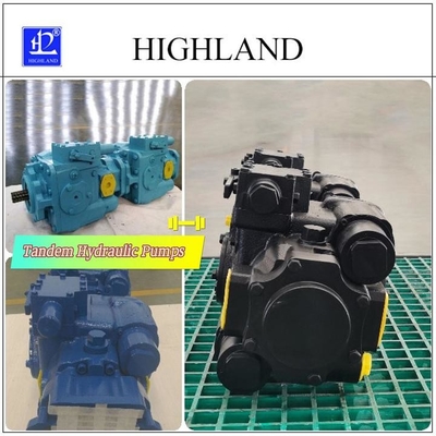 110cc/r ปั๊มไฮดรอลิก Tandem สําหรับเครื่องจักรการเกษตร