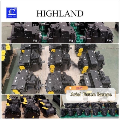 90cc/r Displacement คาร์บอนสแตนเลส Mixer รถบรรทุกปั๊มไฮดรอลิกสําหรับผลงานที่ดีที่สุด