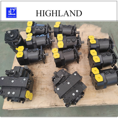 กำลังสูงสุด 95KW รถเกี่ยวข้าวปั๊มน้ำมันไฮดรอลิกระบบมอเตอร์เลย์เอาต์ง่าย