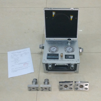MYHT-1-5 เครื่องวัดการไหลของไฮดรอลิกของรถขุดพร้อมอุปกรณ์ครบครัน