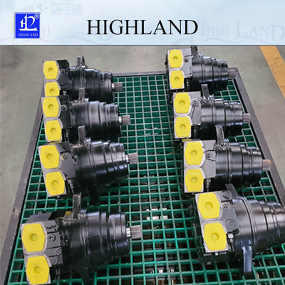 มอเตอร์ไฮดรอลิกสำหรับงานหนักของ OEM 2900rpm Axial Hydraulic Motor
