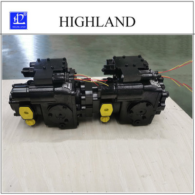 97% Tandem Piston Pumps เครื่องตัดหญ้าสนามบินปั๊มไฮดรอลิก 42Mpa