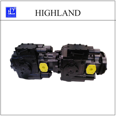 35Mpa Tandem ปั๊มไฮดรอลิกขนาดใหญ่ Self-Propelled Flat Transporter HPV70-70