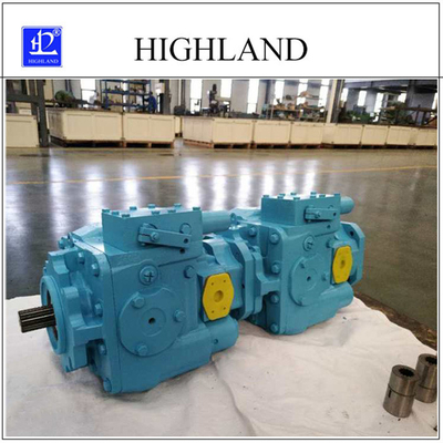 35Mpa Tandem ปั๊มไฮดรอลิกขนาดใหญ่ Self-Propelled Flat Transporter HPV70-70