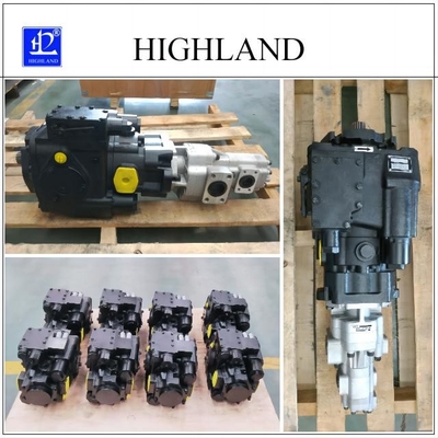 Hpv110 Harvesters ปั๊มไฮดรอลิกการเกษตรโครงสร้างลูกสูบ