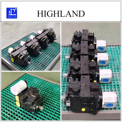รุ่น LPV110 ปั๊มลูกสูบตามแนวแกนไฮดรอลิก 42mpa แรงดันสูง