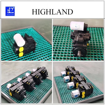 Lpv90 ปั๊มไฮดรอลิกแบบลูกสูบตามแนวแกน แรงดันสูง 42mpa