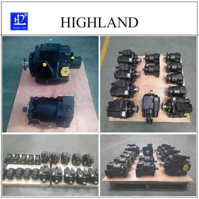 Highland Pv23 ปั๊มลูกสูบไฮดรอลิกวงจรปิดสำหรับมิกเซอร์