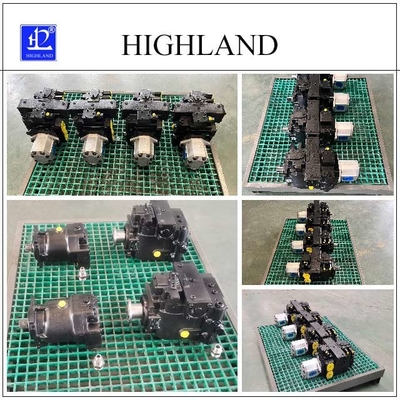 เครื่องจักรไถพรวน 110ml / R ระบบปั๊มมอเตอร์ไฮดรอลิกประสิทธิภาพสูงขึ้น