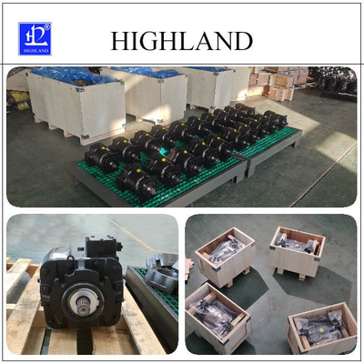 เครื่องบดแบบเคลื่อนที่ได้ มอเตอร์ไฮดรอลิกสำหรับงานหนัก การสนับสนุนทางเทคนิคตลอดอายุการใช้งาน HMF70