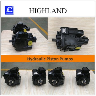 Highland Brand HPV110-MA-R-23 ปั๊มลูกสูบแกนลูกสูบไฮดรอลิกแบบแปรผันด้วยตนเอง