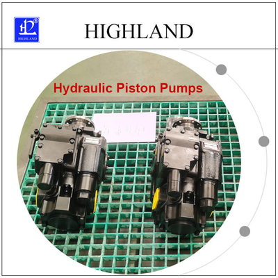 Highland HPV90 42Mpa ความดันไฮดรอลิกลูกสูบปั๊มควบคุมด้วยมือ