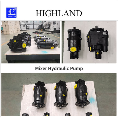 Highland Closed Loop Axial Flow Mixer Truck ปั๊มลูกสูบไฮดรอลิก