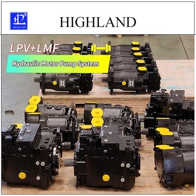 LPV90 Combine Harvester Overload Test การปรับแต่งระบบปั๊มมอเตอร์ไฮดรอลิก