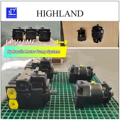LPV90 Combine Harvester Overload Test การปรับแต่งระบบปั๊มมอเตอร์ไฮดรอลิก