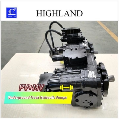 PV22 MV23 ปั๊มไฮดรอลิกสำหรับรถบรรทุกใต้ดิน เพิ่มผลผลิตสูงสุดในสภาพแวดล้อมที่เลวร้าย