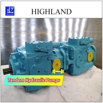 ปั๊มไฮดรอลิกแบบลูกสูบตามแนวแกนแปรผัน 110cc/R+110cc/R