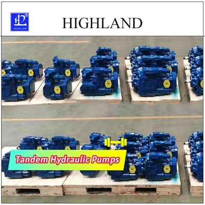 ปั๊มไฮดรอลิกแบบลูกสูบตามแนวแกนแปรผัน 110cc/R+110cc/R