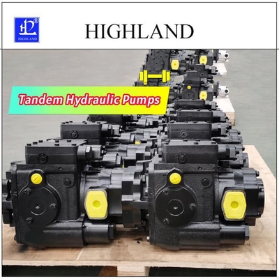 ปั๊มไฮดรอลิกแบบลูกสูบตามแนวแกนแปรผัน 110cc/R+110cc/R