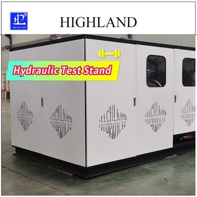 450L / นาที HIGHLAND ฐานทดสอบไฮดรอลิกที่มีข้อมูลการตรวจสอบที่ครบถ้วนและการวางแผนแบบโมดูล