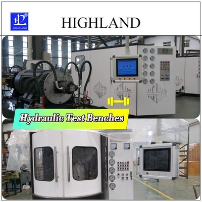 HIGHLAND YST380 เบนจ์ทดสอบมอเตอร์ไฮดรอลิก การทํางานง่าย ความสมบูรณ์ของข้อมูลการตรวจสอบ