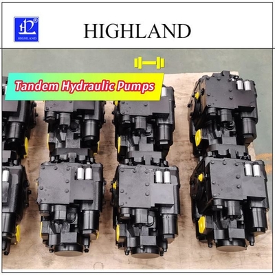 ปั๊มไฮดรอลิก Tandem HPV & HMF: ความยืดหยุ่นที่เปลี่ยนแปลง ความดันสูงสุด 42Mpa, 2900r/min