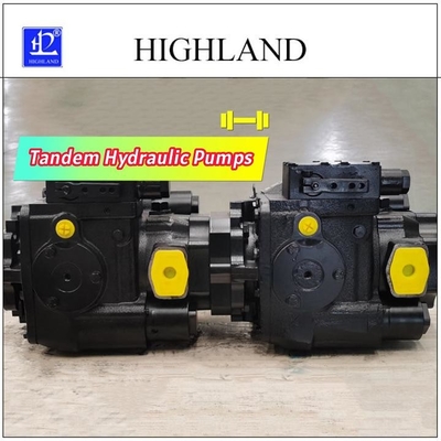 ปั๊มไฮดรอลิก Tandem HPV & HMF: ความยืดหยุ่นที่เปลี่ยนแปลง ความดันสูงสุด 42Mpa, 2900r/min