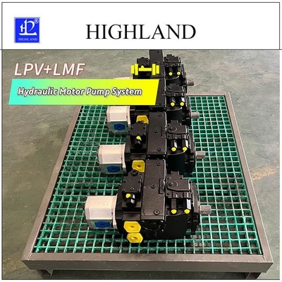 ระบบปั๊มมอเตอร์ไฮดรอลิก HPV200 สําหรับอุปกรณ์การเกษตร
