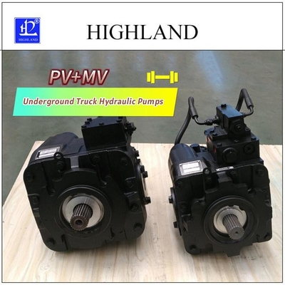 ปั๊มไฮดรอลิกทนทาน PV22+MV23 สําหรับรถบรรทุกใต้ดินที่มีการสนับสนุนตลอดชีวิต