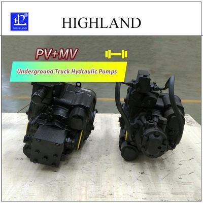 ปั๊มไฮดรอลิกทนทาน PV22+MV23 สําหรับรถบรรทุกใต้ดินที่มีการสนับสนุนตลอดชีวิต