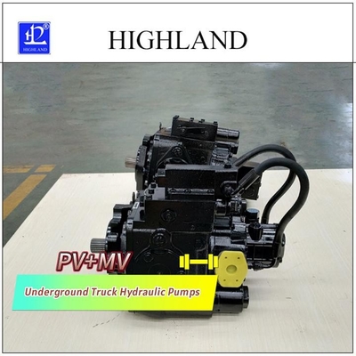 ปั๊มไฮดรอลิกทนทาน PV22+MV23 สําหรับรถบรรทุกใต้ดินที่มีการสนับสนุนตลอดชีวิต