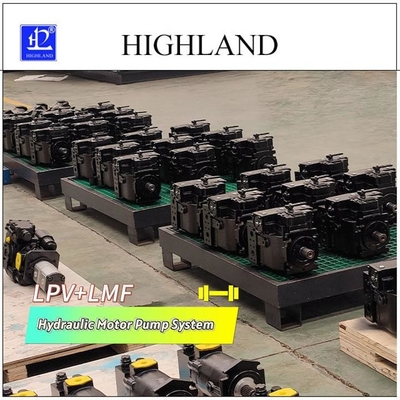 ระบบขับเคลื่อนไฮดรอลิกประสิทธิภาพสูง PV110+MF110 สําหรับการขุดและขุด