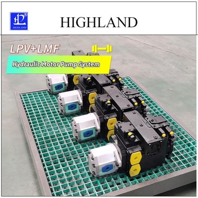 ระบบขับเคลื่อนไฮดรอลิกประสิทธิภาพสูง PV110+MF110 สําหรับการขุดและขุด