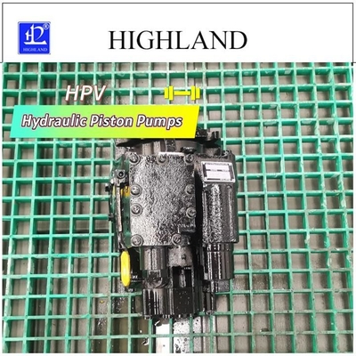 ไฮแลนด์ 90ml/R Displacement ความดันสูง ไฮดรอลิก Axial พั๊มพิสตัน HPV90