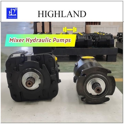 ปั๊มพิมพ์พิสตองแรงดันสูง Highland Axial Variable Displacement สําหรับเครื่องปั่นคอนกรีต