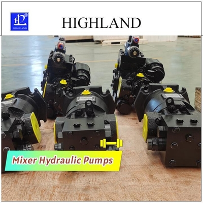 เครื่องผสมคอนกรีต Axial Flow ปั๊มลูกสูบไฮดรอลิก 42Mpa แรงดันสูง