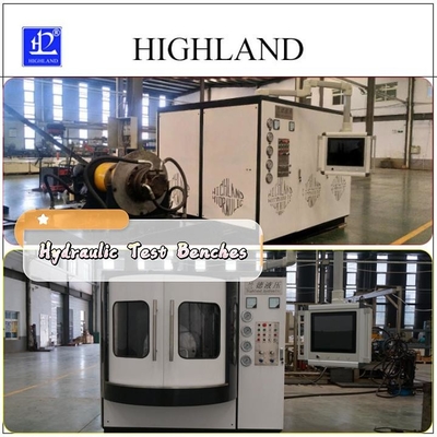 โรงงาน HIGHLAND Hydraulic Test Bench สําหรับเครื่องเจาะหมุน