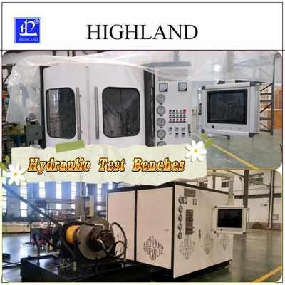 โรงงาน HIGHLAND Hydraulic Test Bench สําหรับเครื่องเจาะหมุน