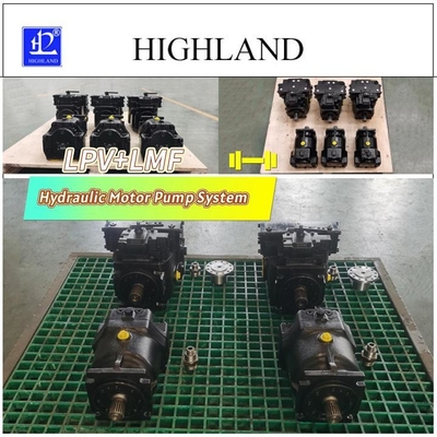 HIGHLAND เครื่องเก็บเกี่ยว เครื่องขุด เครื่องปั๊มไฮดรอลิก ระบบมอเตอร์ โครงสร้างแกน