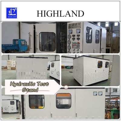 HIGHLAND โครงสร้างคอมแพคต์ ฐานทดสอบไฮดรอลิก 380 ลิตร/นาที อัตราการไหลของ 1 ปี การรับประกัน
