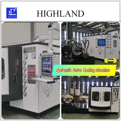 380L / นาที การปรับปรุงเบนจ์ทดสอบวาล์วไฮดรอลิกสําหรับเครื่องขุดที่มีระดับการบูรณาการสูง