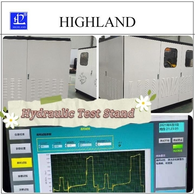 YST380 โมเตอร์ไฮดรอลิก เบนช์ทดสอบ การเชื่อมต่อท่อที่ชัดเจนสําหรับเหมืองหิน