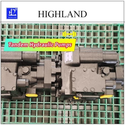 HPV90 เครื่องเก็บเกี่ยว ปั๊มไฮดรอลิก Tandem ประสิทธิภาพสูง