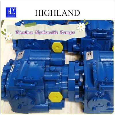 เครื่องจักรเก็บเกี่ยว ปั๊มไฮโดรสเตติกแบบเทนเดม ส่วนประกอบระบบไฮโดรลิก