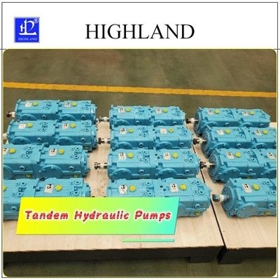 90Ml/R ปั๊มไฮดรอลิก Tandem เครื่องจักรเก็บเกี่ยว ปั๊มไฮดรอสเตติก