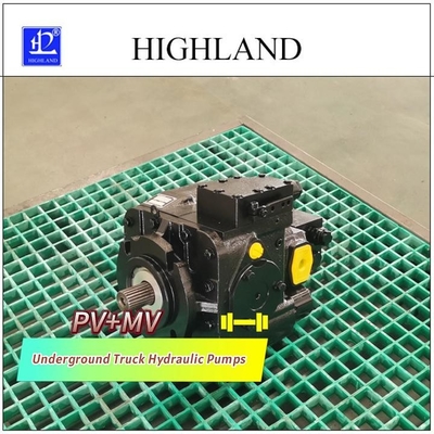 โรงเรือนเหล็กเหล็กหล่อ รถบรรทุกใต้ดิน ปั๊มไฮดรอลิก PV22 MV23